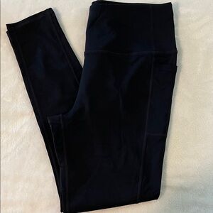 Skechers Los Angeles sz. Large black athletic cropped leggings BNWOT!